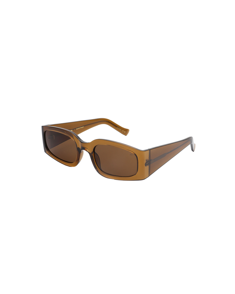 ALEX SUNGLASS SMOKE | Narrow but oversized, the Alex sunglass is a modern, statement shape.