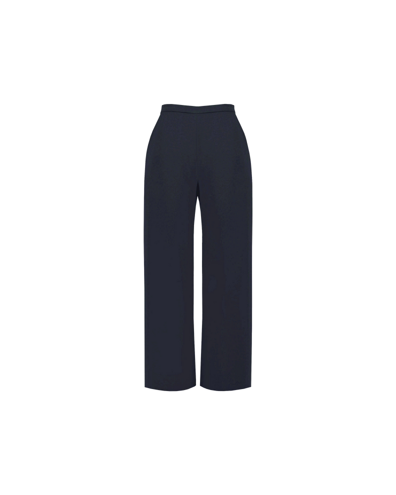 FIREBIRD PANT PETITE COAL | Classic highwaisted pant with a straight leg silhouette, in a petite length. An effortless and versatile piece perfect for work and beyond.