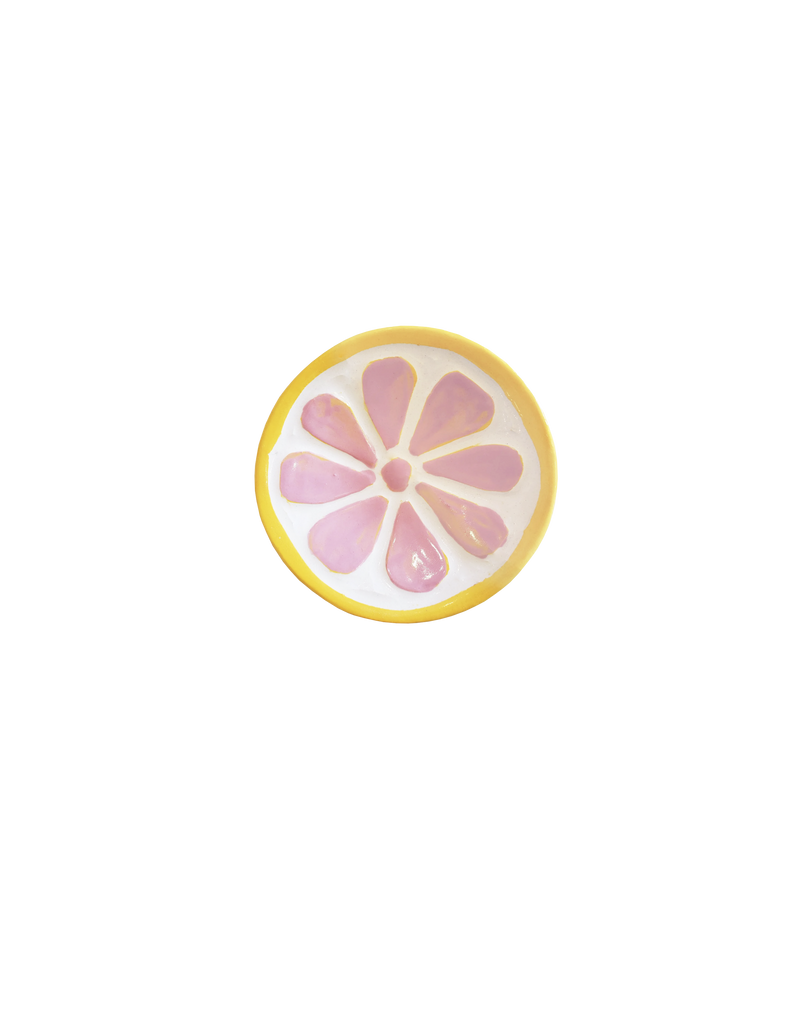 CITRUS DISH MULTI | Bring some fun and colour into your space with this grapefruit ceramic dish.